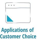 Applications of Customer Choice Icon